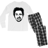 Richard Hammond Cartoon Design Men's Long Sleeve Pajama Set | Artistshot