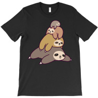 Sloth Stack 1 T-shirt | Artistshot