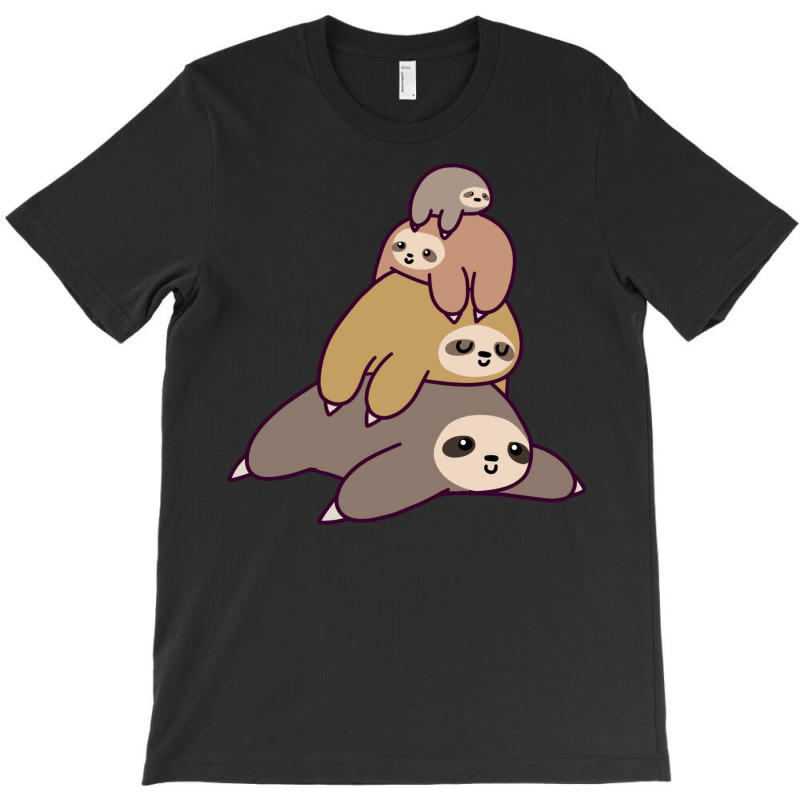 Sloth Stack 1 T-Shirt by zogoehawan | Artistshot