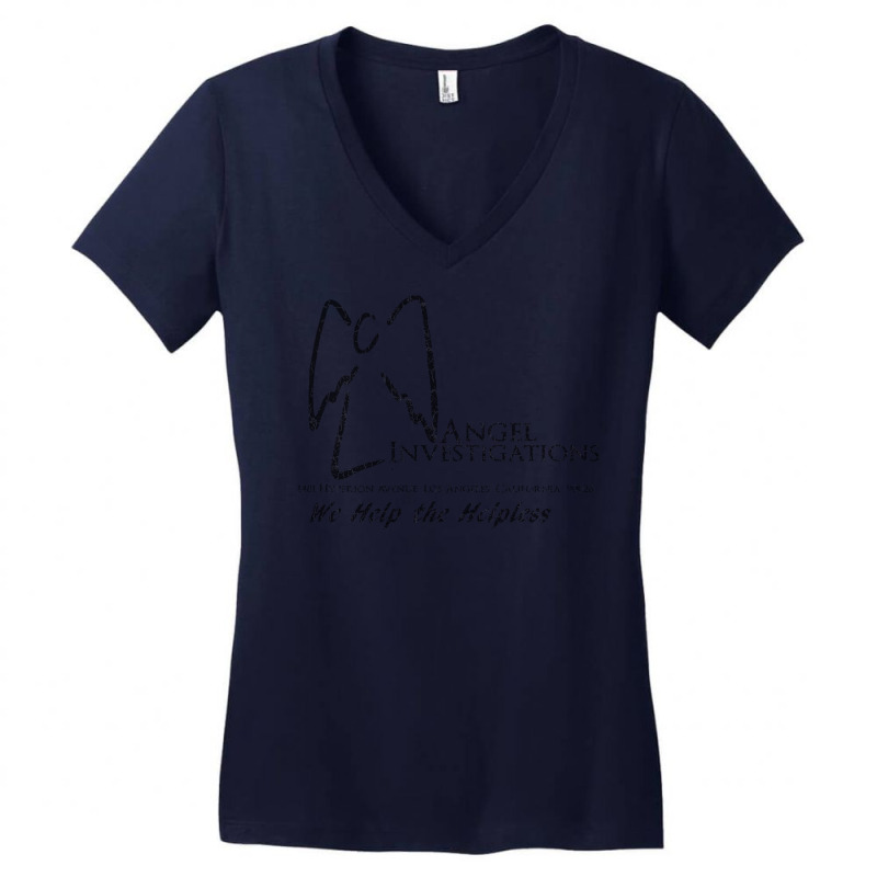 Angel Investigations Women's V-Neck T-Shirt by psarachaddyb | Artistshot