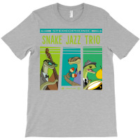 Snake Jazz Trio Vinyl T-shirt | Artistshot