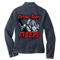 Natural Born Killers Ladies Denim Jacket | Artistshot