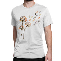 Chihuahua Dandelion Flower Fly Funny Dog Lover Long Sleeve T Shirt Classic T-shirt | Artistshot