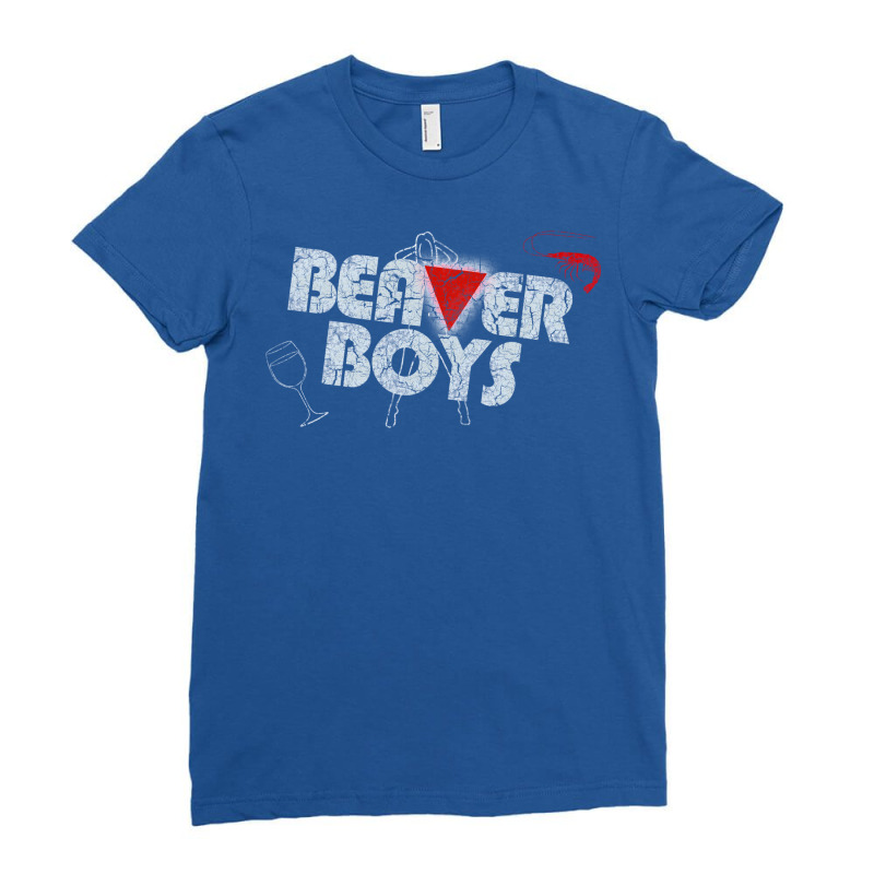 Beaver Boys (tim And Eric Awesome Show Ladies Fitted T-Shirt by psarachaddyb | Artistshot