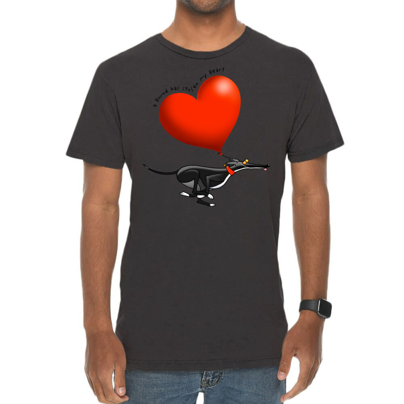 Stolen Heart   Black Hound Vintage T-Shirt by annolacopjaj | Artistshot