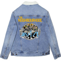 The Nbhd   Cartoon Unisex Sherpa-lined Denim Jacket | Artistshot