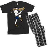 Thai Fightin' Men's T-shirt Pajama Set | Artistshot