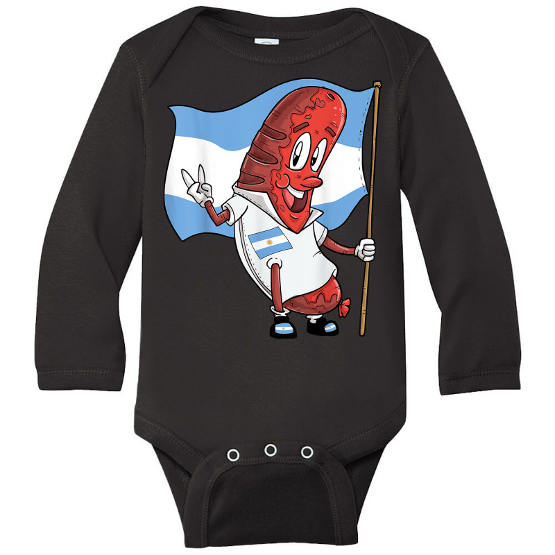 Argentine Pork Roast Sausage T Shirt Long Sleeve Baby Bodysuit by casimircorjki0 | Artistshot