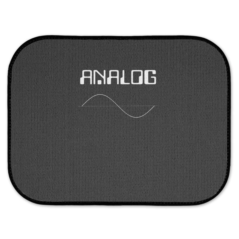 Analog Sounds Better Synthesizer Sampler Modular Rear Car Mat | Artistshot