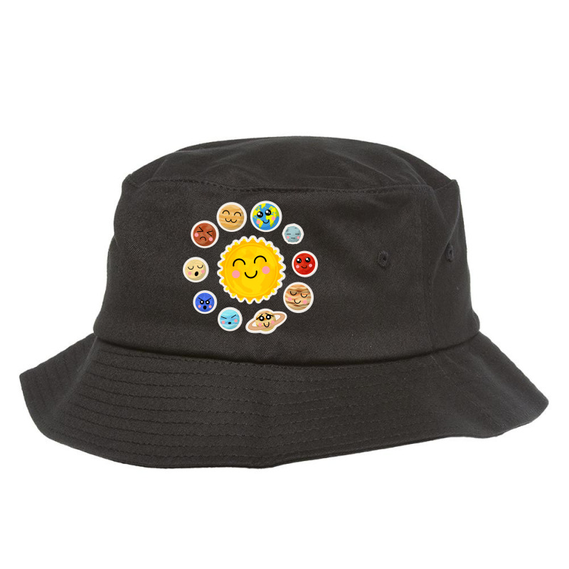 Planet Space Solar System Cute Bucket Hat by gani-75 | Artistshot