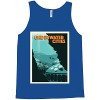 Underwater Cities Board Game  Minimalist Travel Poster Style   Gaming Tank Top | Artistshot