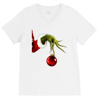 Who Stole Christmas   Grinchmas V-neck Tee | Artistshot