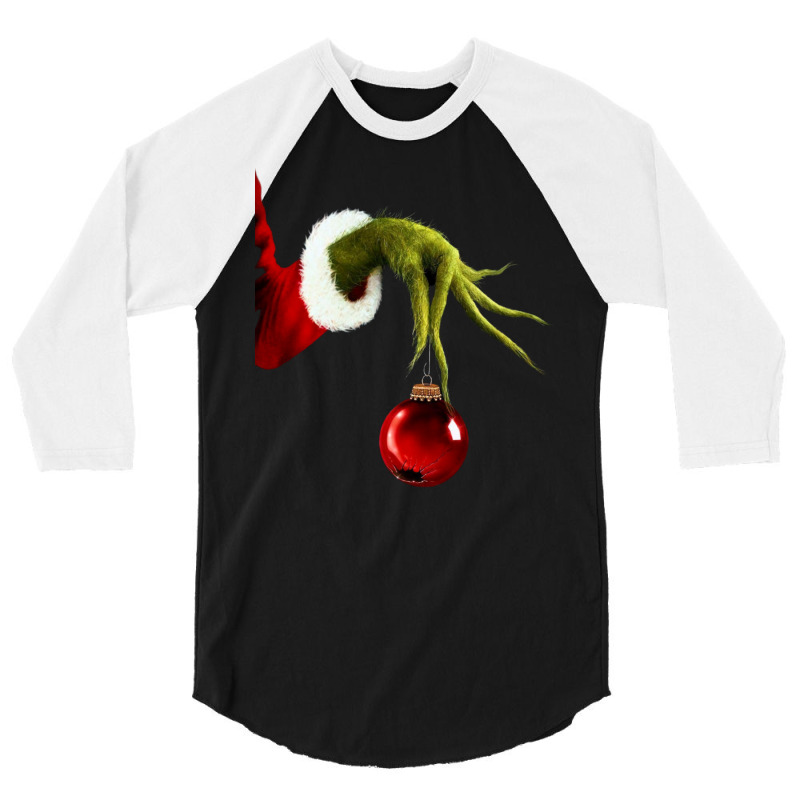 Who Stole Christmas   Grinchmas 3/4 Sleeve Shirt by zogoehawan | Artistshot