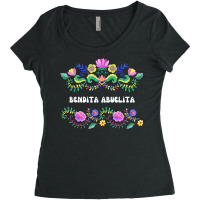 Bendita Abuelita Abuela Grandma Latina Mexican Espanol Cute T Shirt Women's Triblend Scoop T-shirt | Artistshot