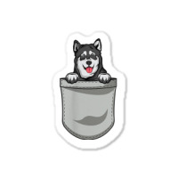 Alaskan Malamute Dog Chest Bag T Shirt Sticker | Artistshot