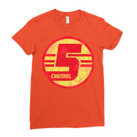 Channel 5 (tim And Eric Awesome Show Ladies Fitted T-shirt | Artistshot