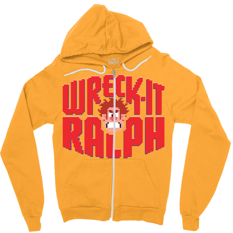 Wreck It Ralph! Zipper Hoodie by zogoehawan | Artistshot