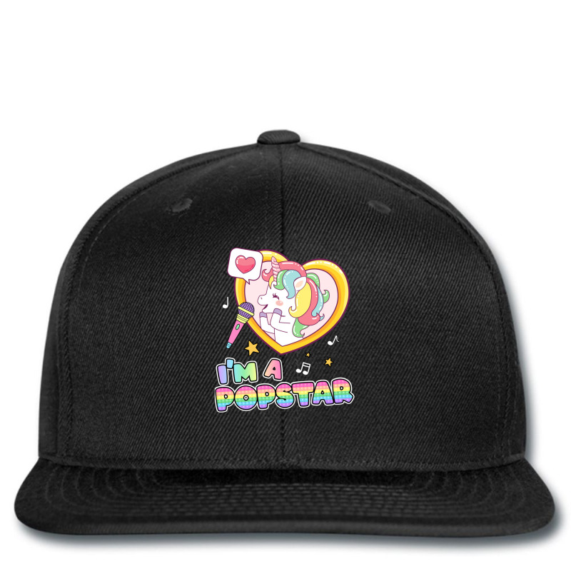 I'm A Popstar Happy Singing Unicorn Popstar Printed hat by RickEWatson | Artistshot