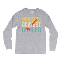 World's Okayest Curler Long Sleeve Shirts | Artistshot