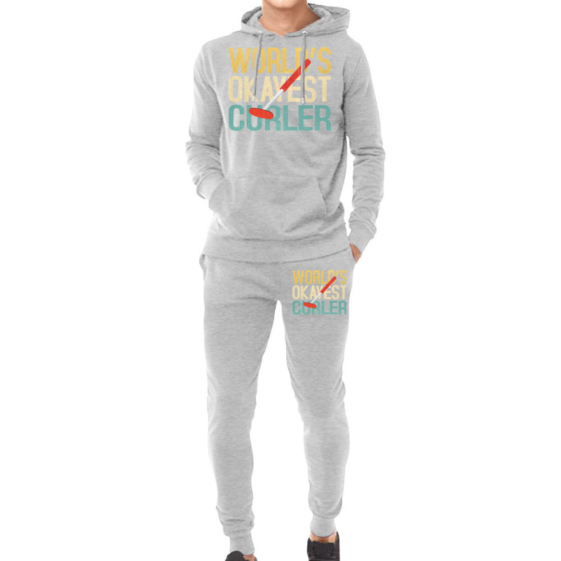 World's Okayest Curler Hoodie & Jogger set by zuozuonauhelo | Artistshot