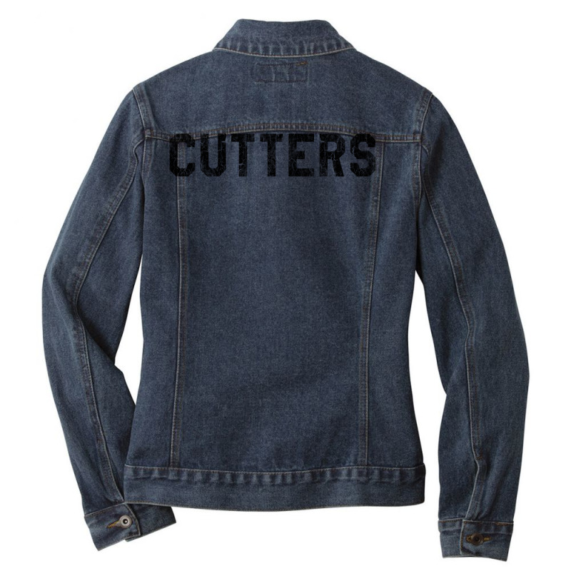 Cutters (breaking Away) Ladies Denim Jacket by psarachaddyb | Artistshot