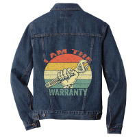 I Am The Warranty Car Lover Retro Vintage Men Denim Jacket | Artistshot