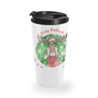 Marty Moose Mas!  (national Lampoon's Christmas Vacation) Travel Mug | Artistshot