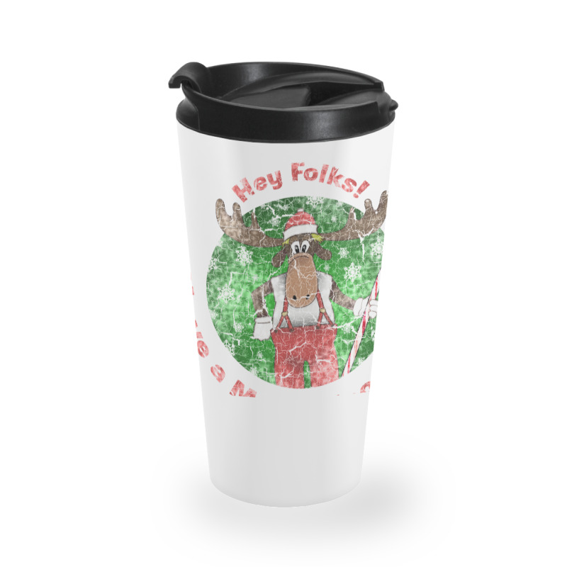 Marty Moose Mas!  (national Lampoon's Christmas Vacation) Travel Mug | Artistshot