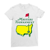 Masters Tournament Golf Ladies Fitted T-shirt | Artistshot