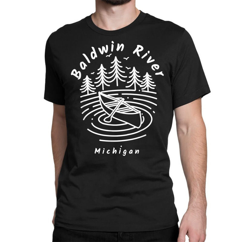 Baldwin River Michigan T Shirt Classic T-shirt | Artistshot