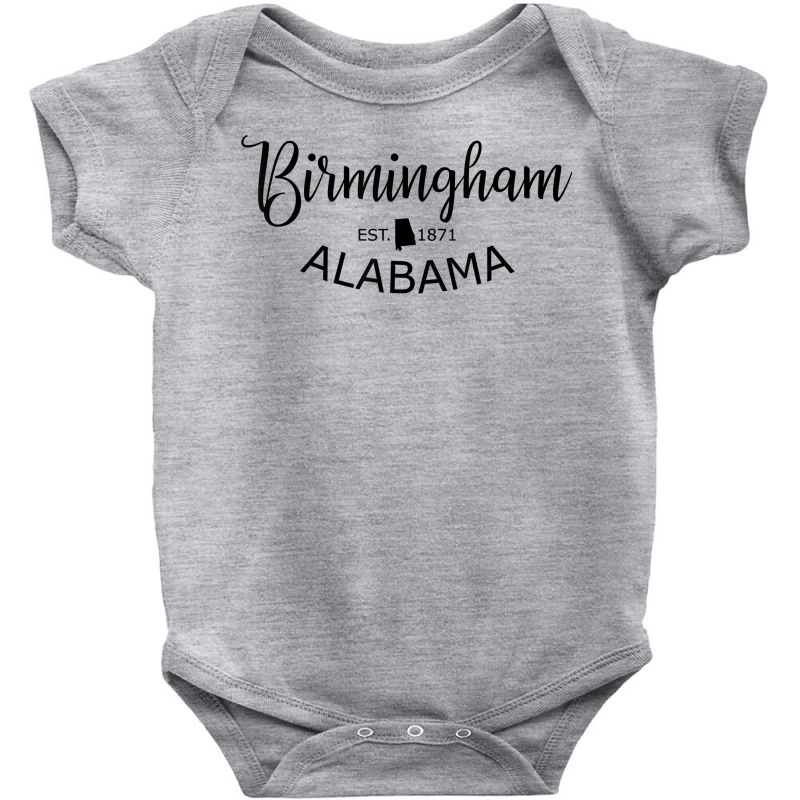 Birmingham Alabama Shirt Classic Birmingham Al Us City T Shirt Baby Bodysuit by brict6eguo | Artistshot