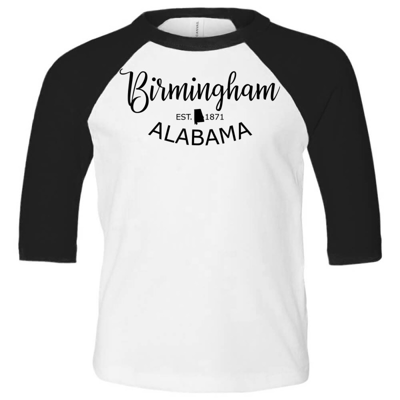 Birmingham Alabama Shirt Classic Birmingham Al Us City T Shirt Toddler 3/4 Sleeve Tee by brict6eguo | Artistshot