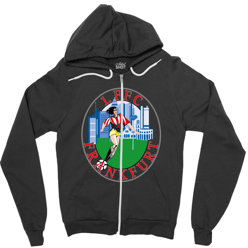 1. Ffc Frankfurt Zipper Hoodie | Artistshot