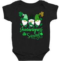 Funny Time For Shenanigans Squad St Patrick's Day Gnomes Tank Top Baby Bodysuit | Artistshot