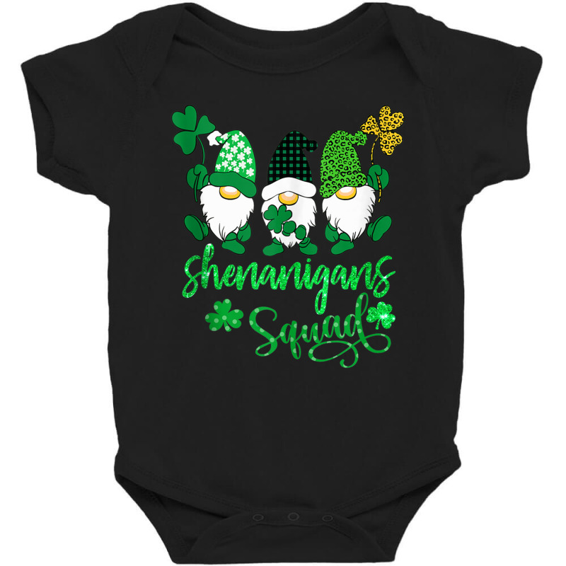 Funny Time For Shenanigans Squad St Patrick's Day Gnomes Tank Top Baby Bodysuit by matheeishilo | Artistshot