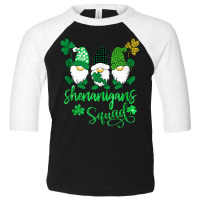 Funny Time For Shenanigans Squad St Patrick's Day Gnomes Tank Top Toddler 3/4 Sleeve Tee | Artistshot