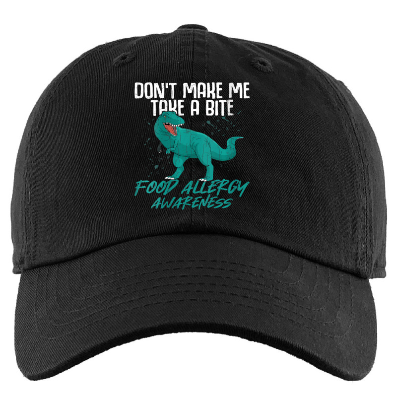 Womens Don't Make Me Take A Bite Food Allergy Awareness V-neck Kids Cap | Artistshot