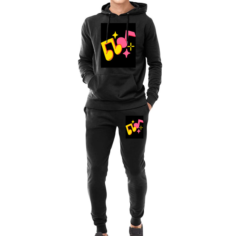 Music Notes Classic Hoodie & Jogger set by CrystalLSchwartz | Artistshot