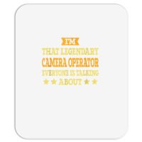 Camera Operator Job Title Employee Funny Camera Operator T Shirt Mousepad | Artistshot