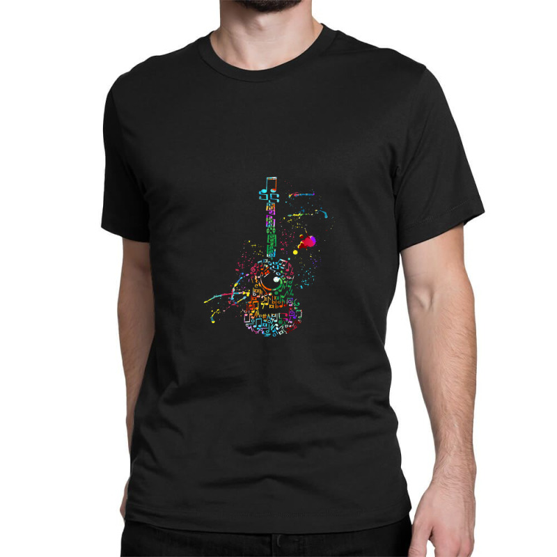 Guitar Music Instrument Classic T-shirt by FranklinTepper1 | Artistshot