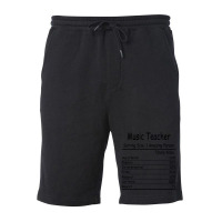 Music Teacher Amazing Person Daily Value Classic Fleece Short | Artistshot