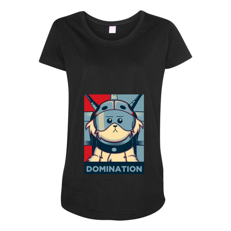 Domination Maternity Scoop Neck T-shirt by AaronHalverson | Artistshot