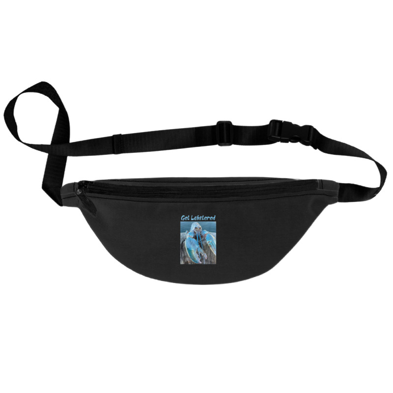 Funny Jumpscare Lobster Meme Blue Crustacean .png Fanny Pack | Artistshot