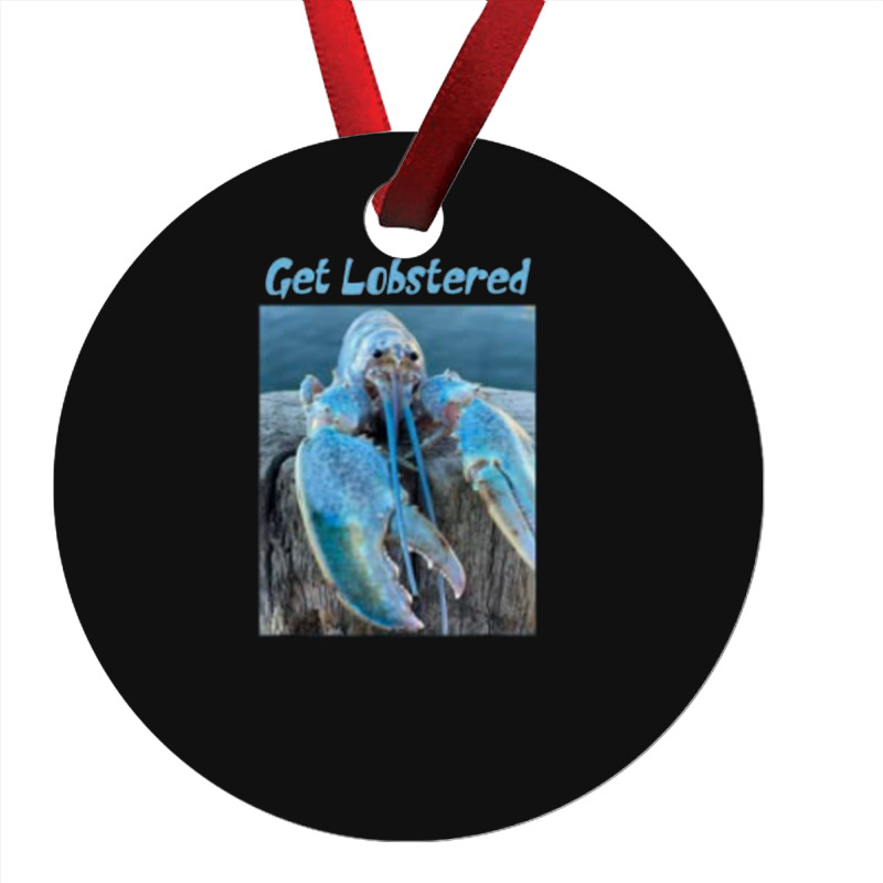 Funny Jumpscare Lobster Meme Blue Crustacean .png Ornament | Artistshot