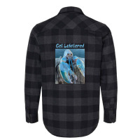 Funny Jumpscare Lobster Meme Blue Crustacean .png Flannel Shirt | Artistshot