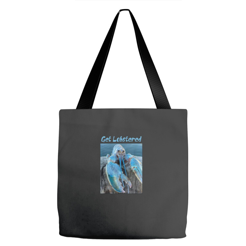 Funny Jumpscare Lobster Meme Blue Crustacean .png Tote Bags | Artistshot