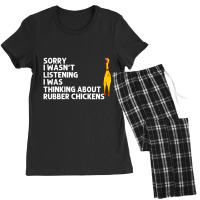 Rubber Chicken Men Women Rubber Chicken Costume Women's Pajamas Set | Artistshot