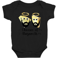 Womens Cheeses Of Nazareth, Christmas Food V-neck Baby Bodysuit | Artistshot