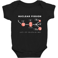 Nuclear Fission Calculating Uranium 235 Physics Equation Baby Bodysuit | Artistshot