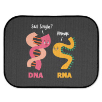 Still Single Always Dna Rna Chains Biology Lover Biochemist Rear Car Mat | Artistshot